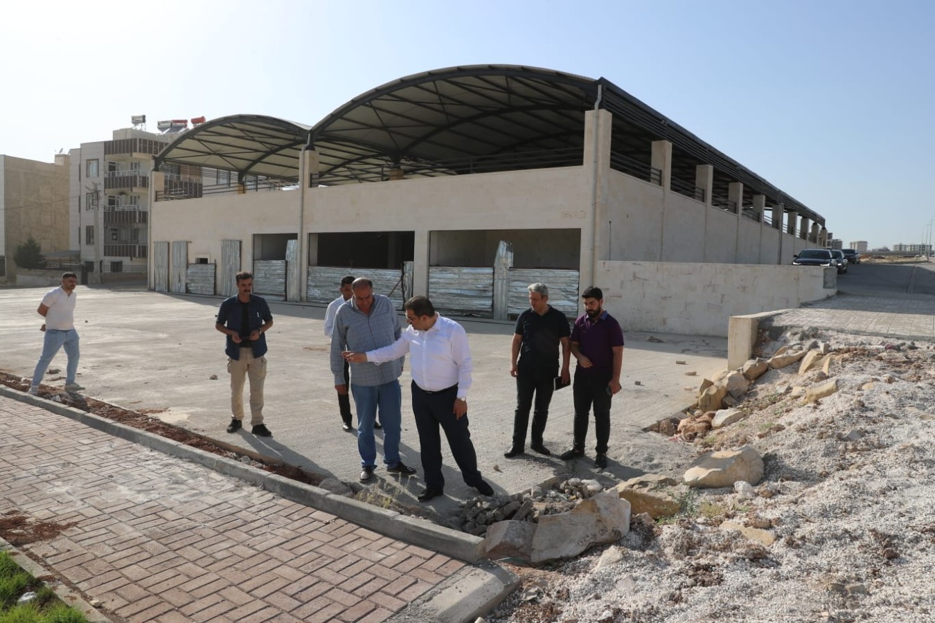 Başkan Canpolat açılışa hazırlanan 2 projeyi inceledi