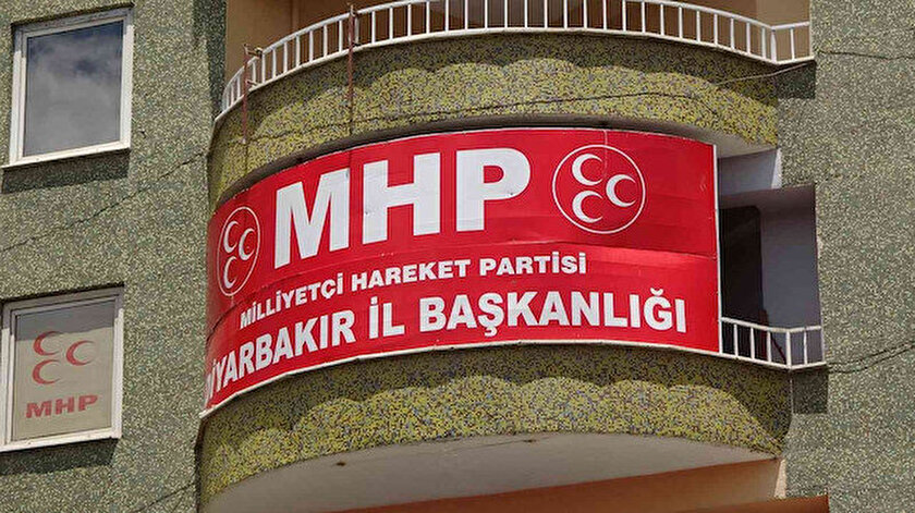 MHP Diyarbakır il başkanlığını kapattı