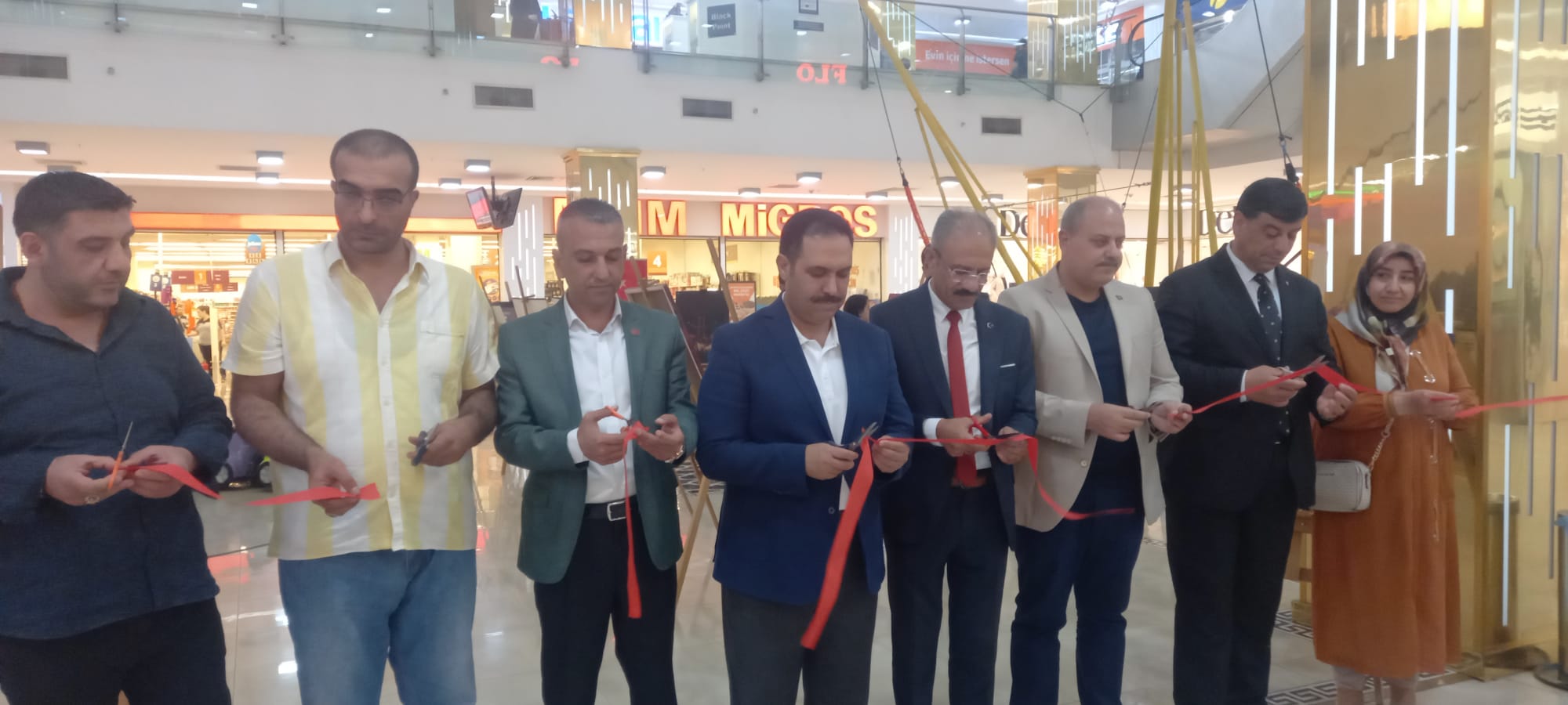 15 Temmuz resim sergisi açıldı