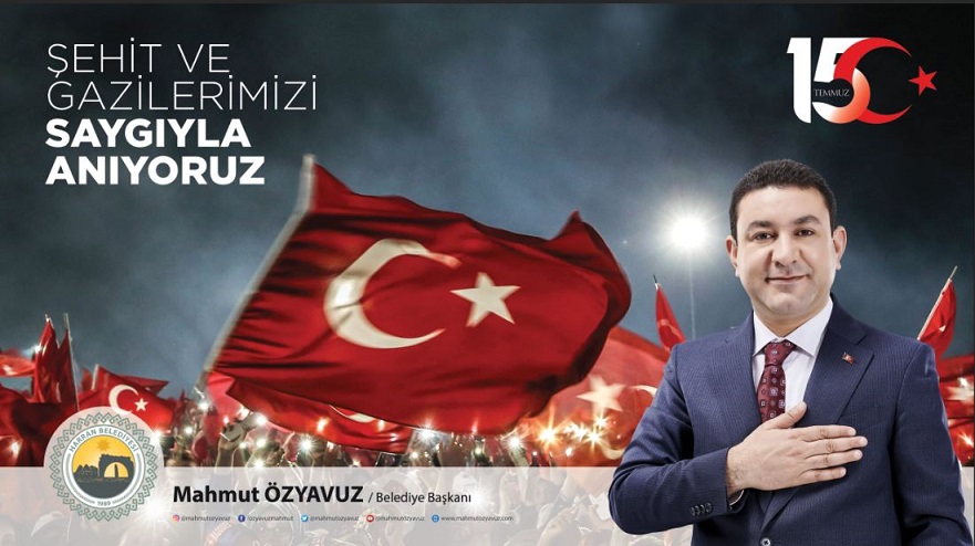 Başkan Özyavuz'un 15 Temmuz mesajı