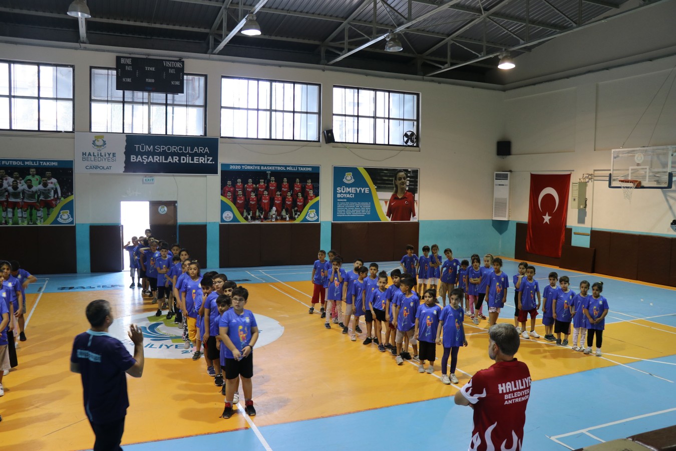 Çocuklar yaz tatilini Haliliye belediyesi ile değerlendiriyor