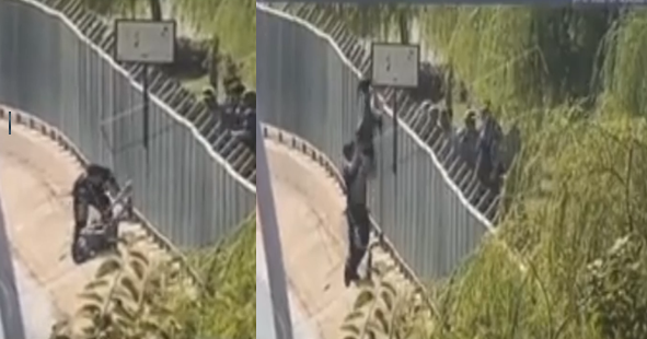 Video çekmek isterken kanal düşen kadın kurtarıldı