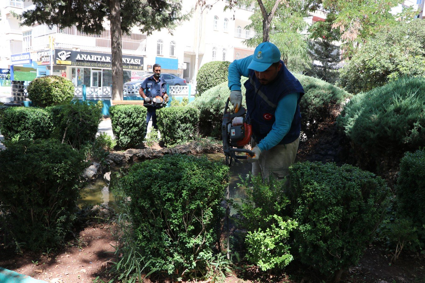 Haliliye'de parklar yaşam alanına dönüşüyor