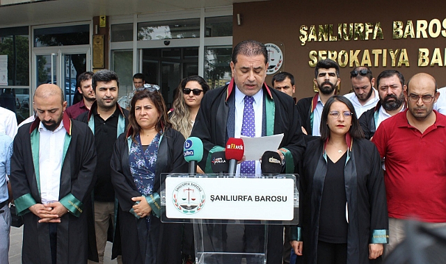 Urfa Barosu taleplerini paylaştı