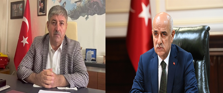 Başkan Eyyüpoğlu çiftçilerin sorunlarını Bakan Kiriş’ye iletti