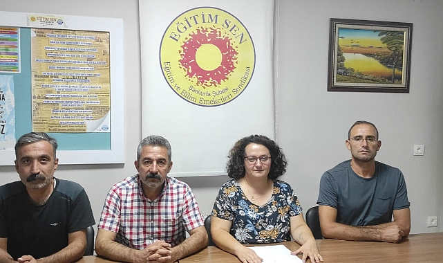 Şanlıurfa Eğitim Sen'den Önemli Açıklama: "Öğretmenlerin hazırlık ödeneği yatırılmadı"