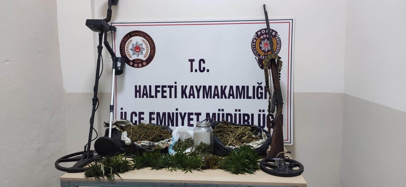 Halfeti’de uyuşturucu operasyonu! 2 gözaltı
