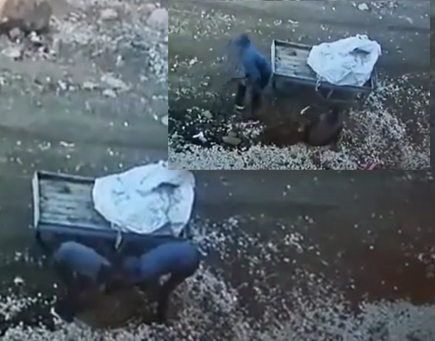 Şanlıurfa'da hırsızlar kendi kazdıkları çukura düştüler