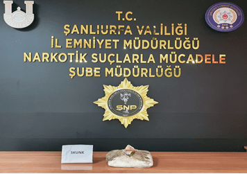 Şanlıurfa’da uyuşturucu operasyonu! 1 kişi gözaltına alındı