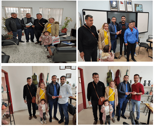 Şanlı Görme Engelliler Spor Kulübünden anlamlı ziyaret