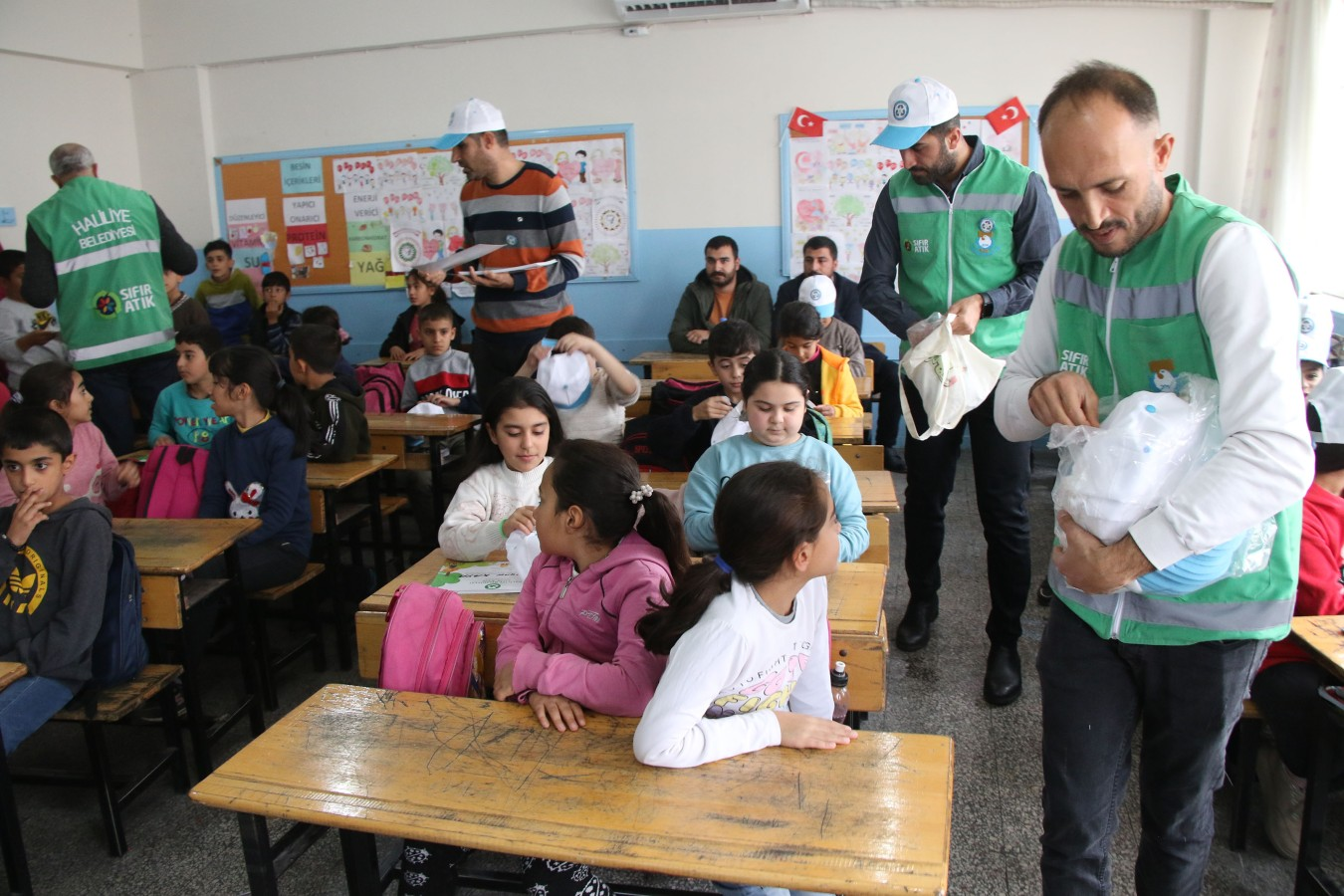 Haliliye Belediyesi ile çocuklara çevre bilinci aşılanıyor
