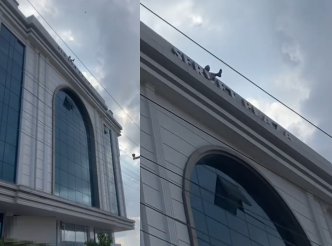 Urfa’da intihar girişimi! Yapılan ikna sonucu indirildi