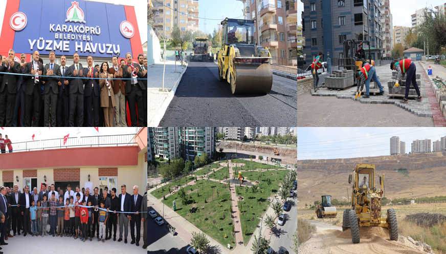 Karaköprü'de hizmet dolu bir yıl geçti