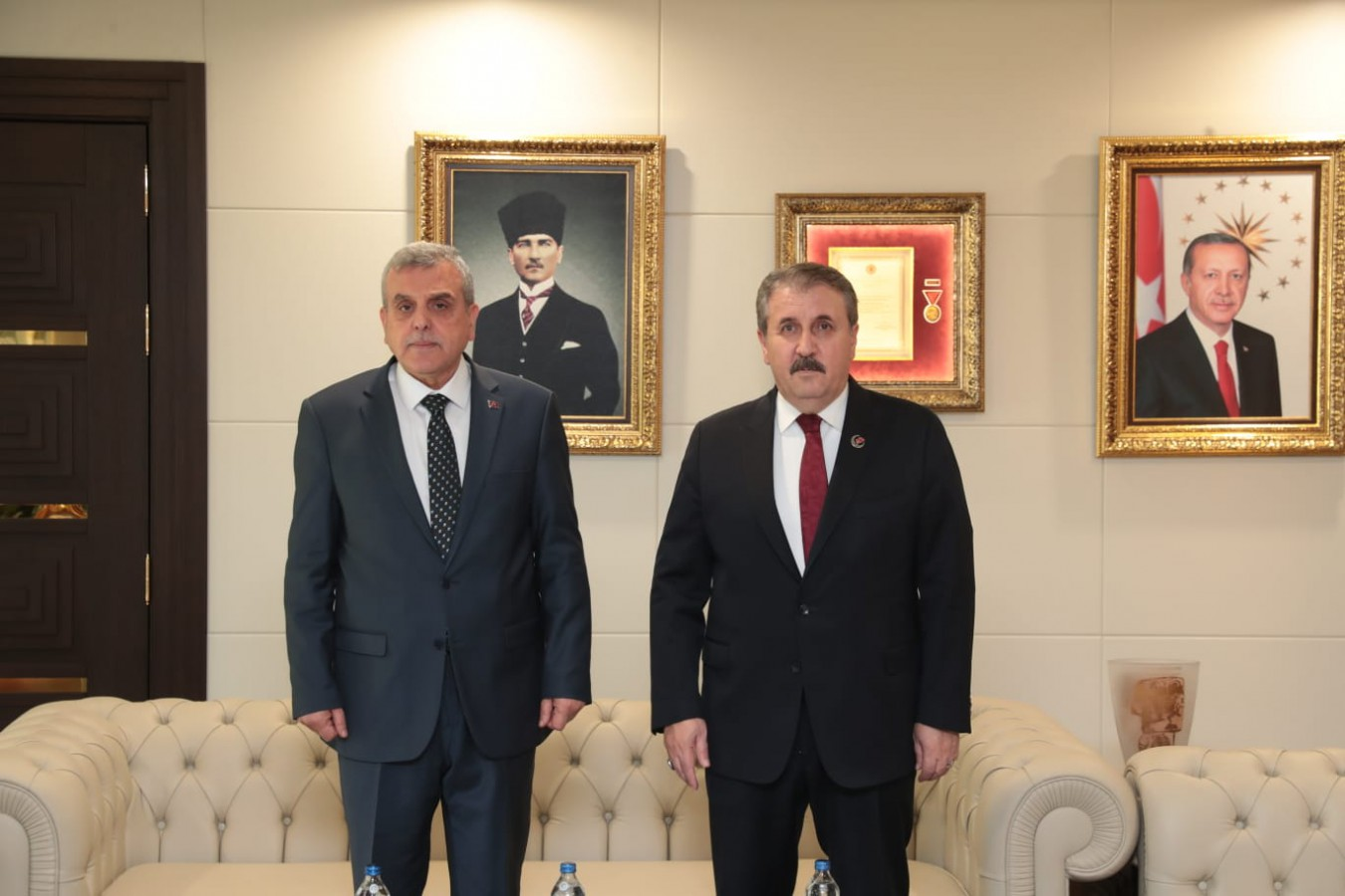 BBP Genel Başkanı Destici’den Başkan Beyazgül’e ziyaret