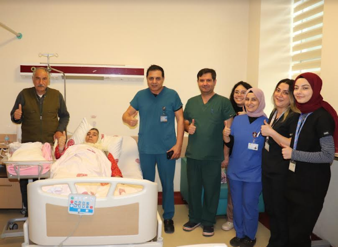 Urfa'da 53 yaşındaki kadın anne oldu