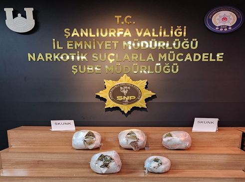 Urfa’da uyuşturucu operasyon! 2 kişi gözaltına alındı