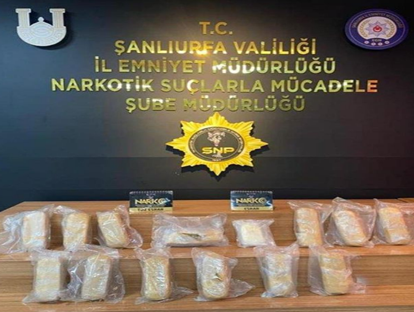 Şanlıurfa’da uyuşturucu operasyonu! 1 kişi gözaltına alındı