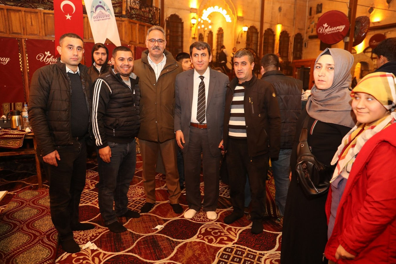 Başkan Kuş, Görme Engelliler Unutmadı