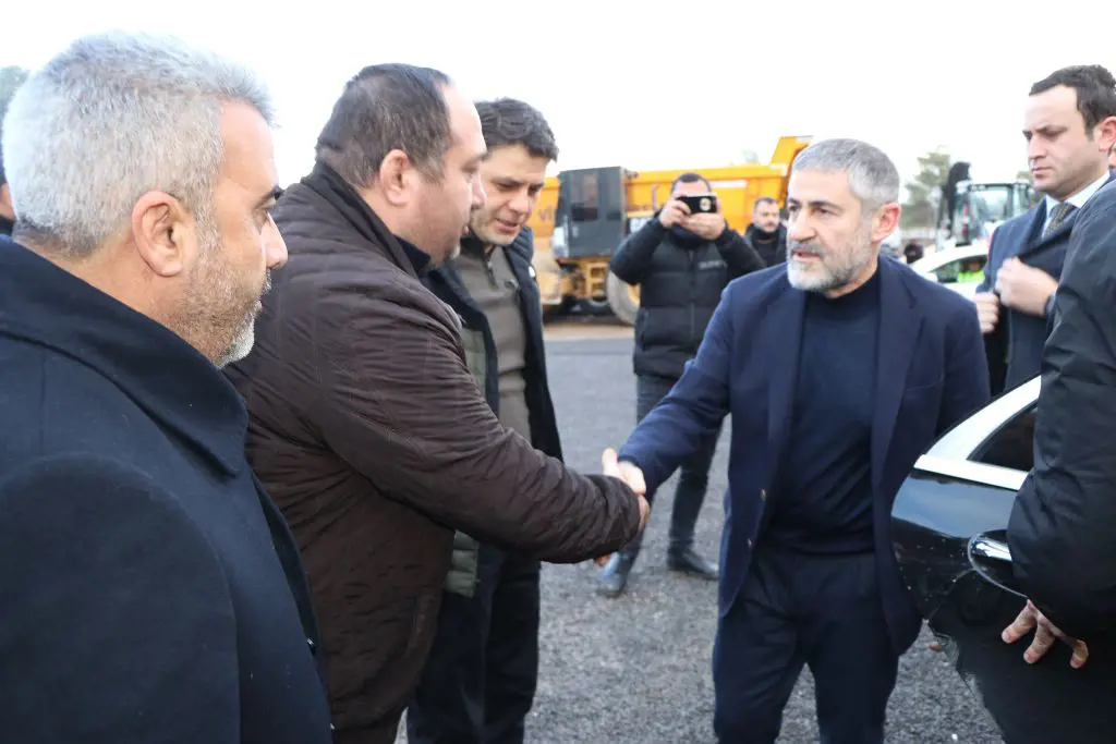 Bakan Nebati Viranşehir'i ziyareti