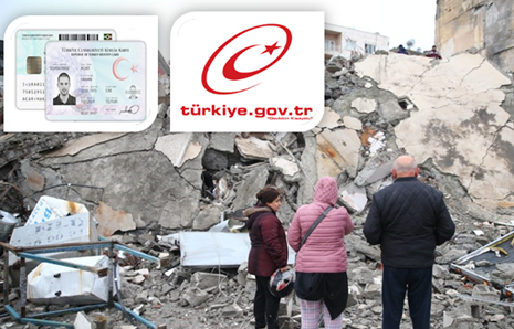 Deprem mağdurları geçici kimliklerini nasıl alacak?