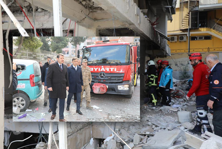 Vali Ayhan patlamayla ilgili açıklamada bulundu