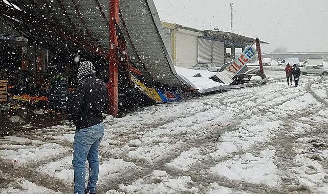 Urfa’da kar yağışı faciaya neden oluyordu!