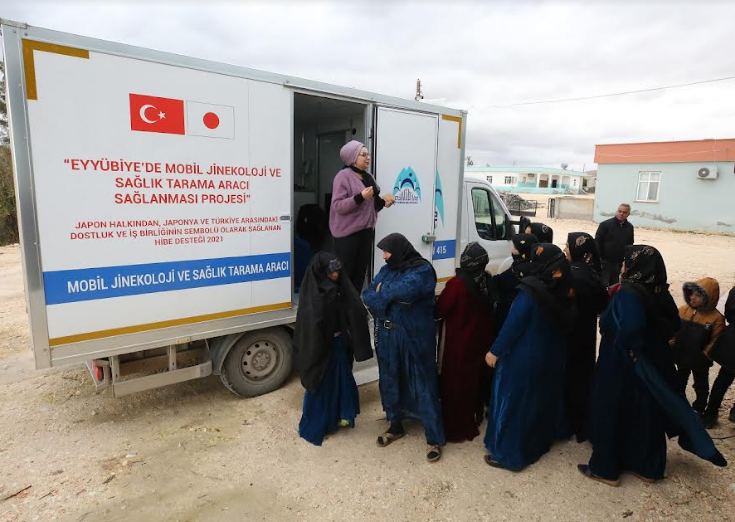 Başkan Kuş'un mobil sağlık projesi kadınların hayatına dokunuyor