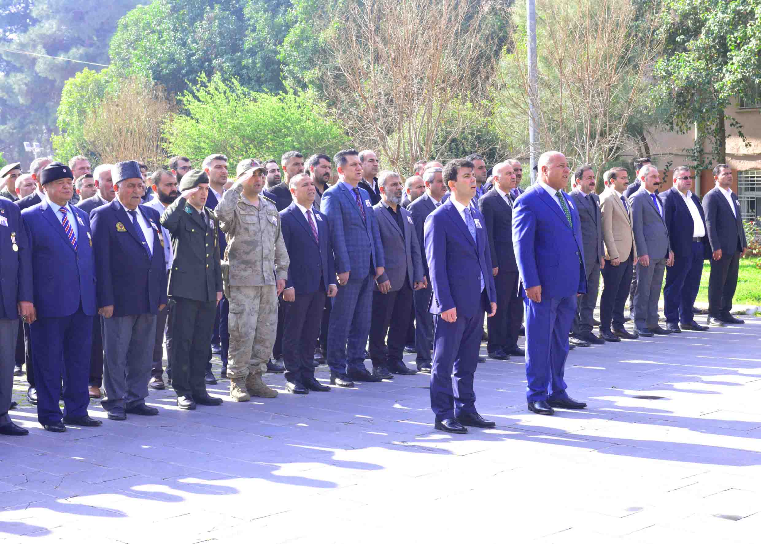Ceylanpınar'da 18 Mart Çanakkale Zaferi'nin 108'ci Yılı Kutlandı