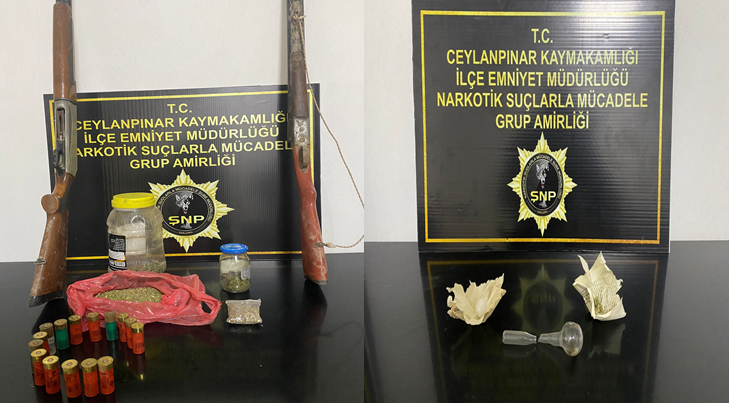 Urfa’da uyuşturucu operasyonu! 2 şüpheli şahıs gözaltına alındı