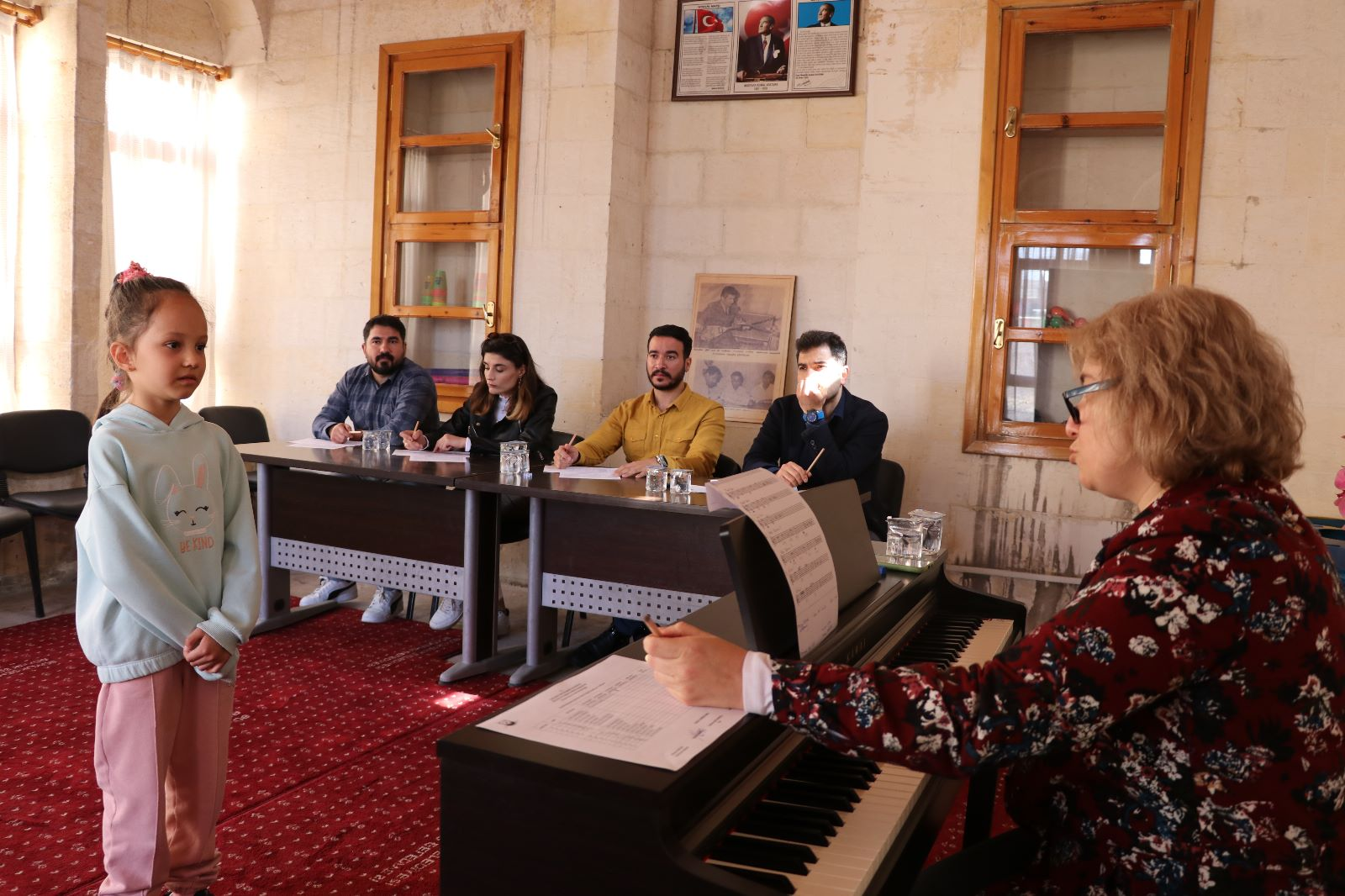 Büyükşehir konservatuvar sınavları yapıldı