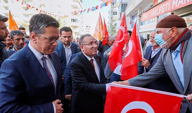 Halfetililerden Akparti adaylarına yoğun ilgi