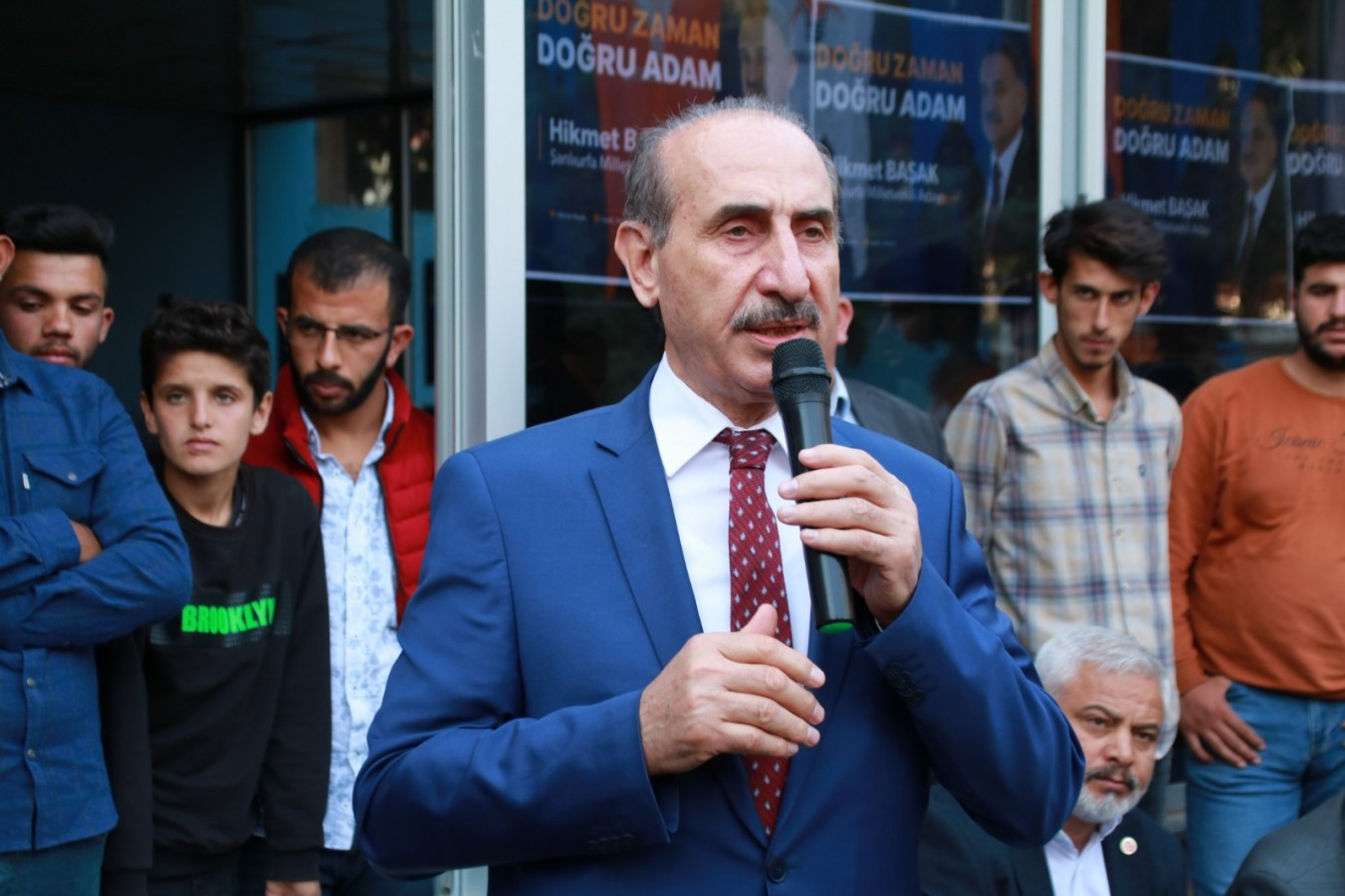Başkan Yalçınkaya'dan Aday Başak'a tam destek