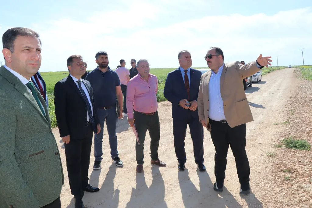 Viranşehir'de yeni ceza evi yapımı için incelemeler bulunuldu