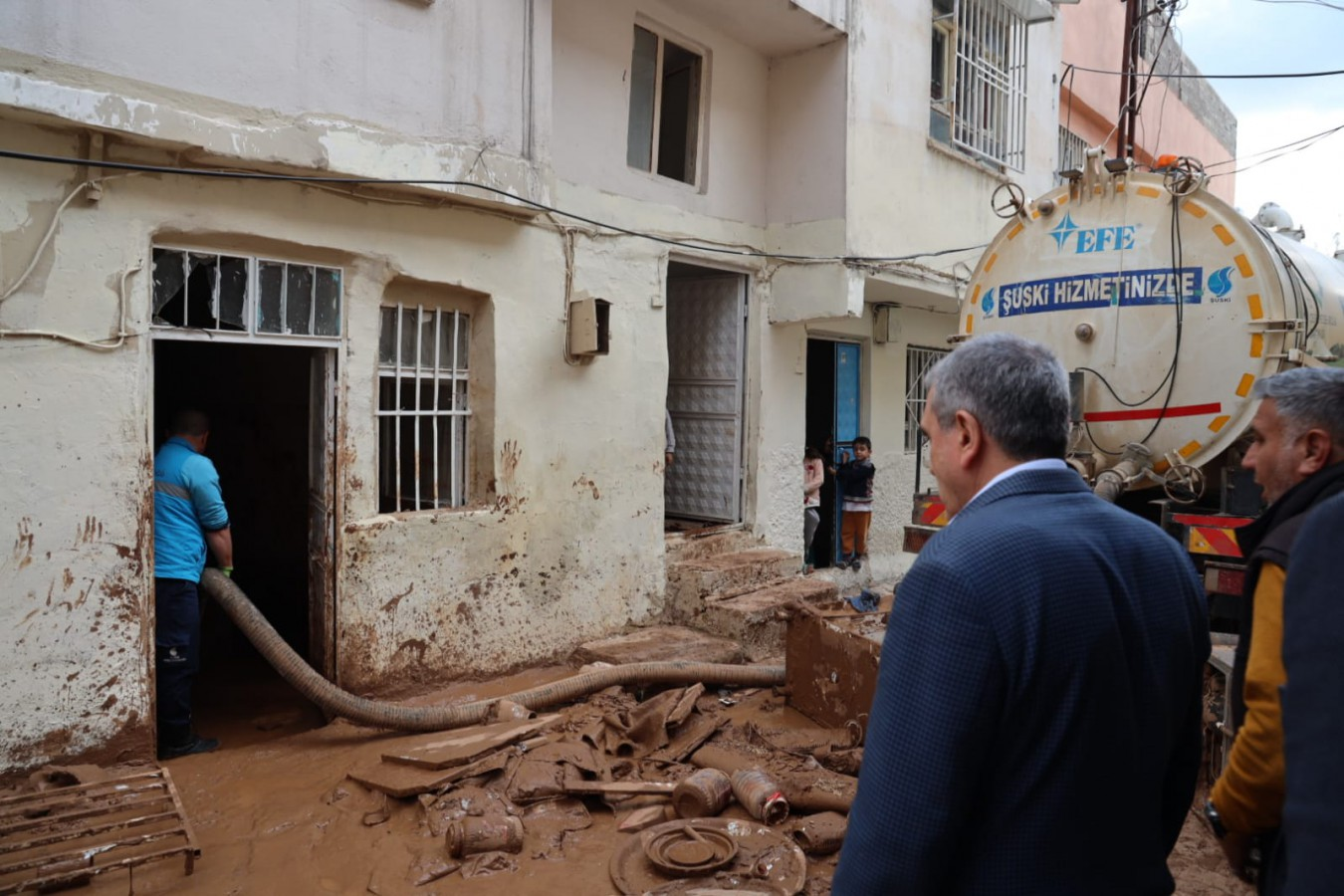 Süleymaniye mahallesindeki evler tek tek temizleniyor