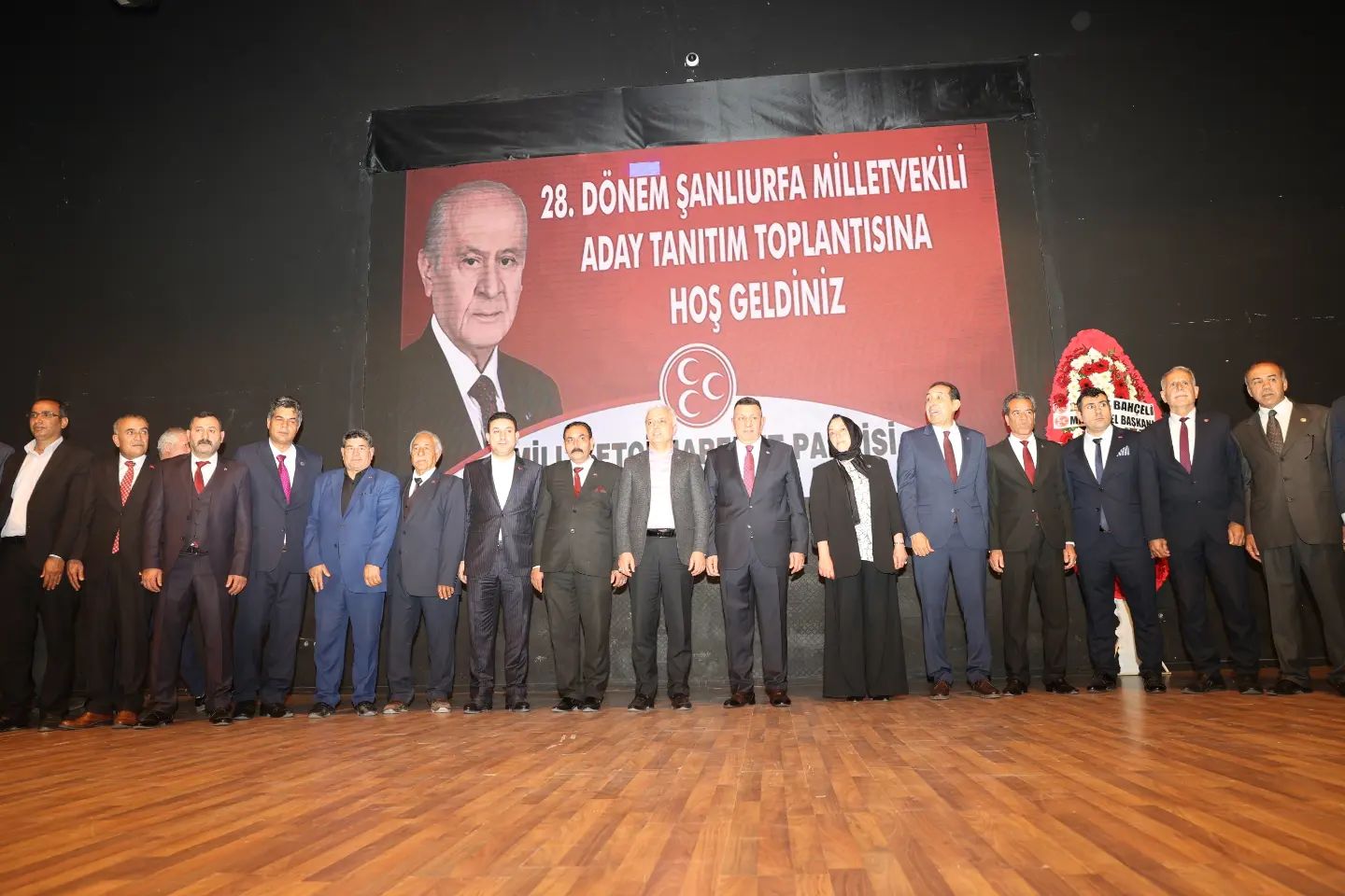MHP Urfa adaylarını tanıttı