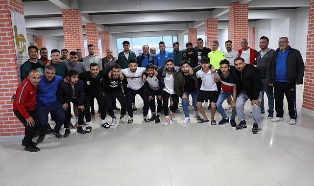 Başkan Ekinci, Viranşehir Belediyespor'a başarılar diledi