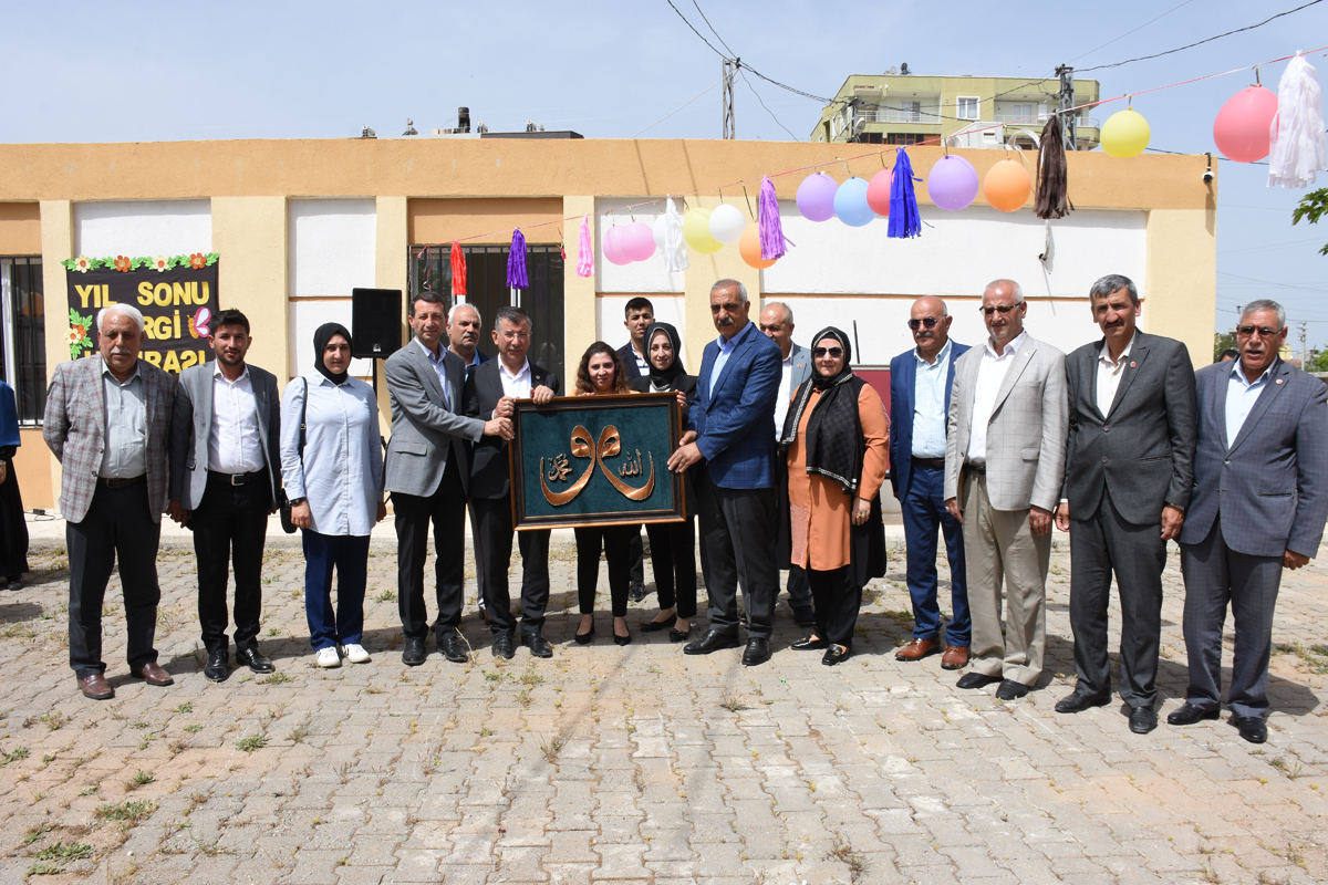 Hilvan'da yıl sonu sergisi