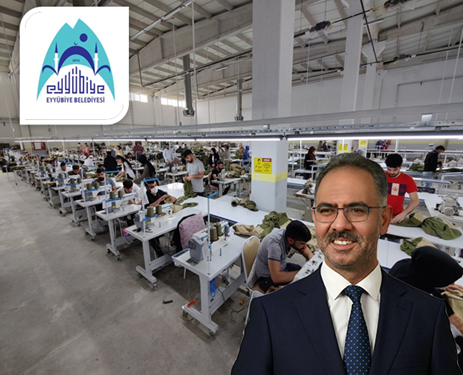 Eyyübiye Belediyesi, istihdama katkı sağlıyor