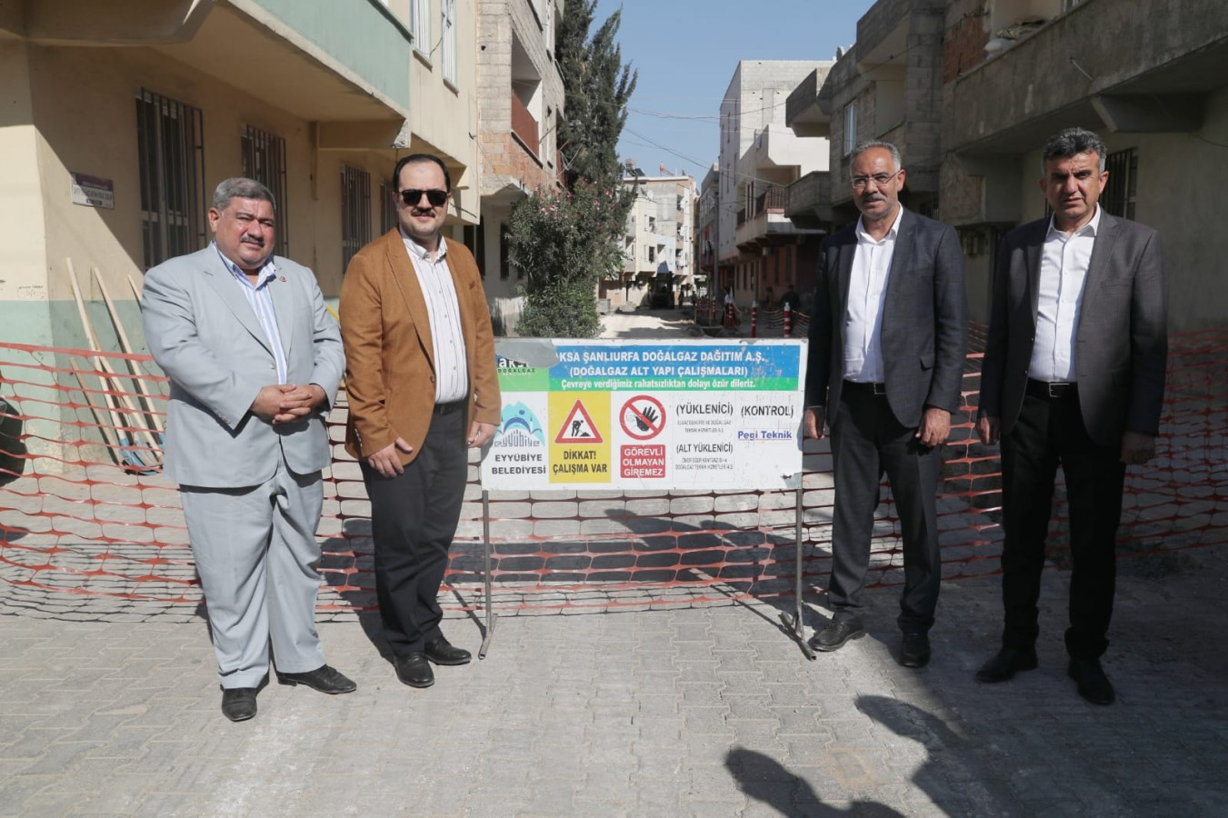 Eyyübiye'de bir mahalle daha doğalgaz