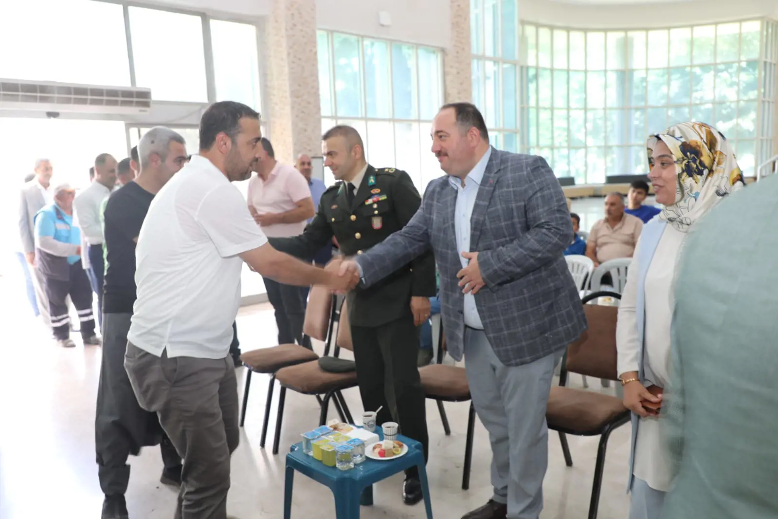 Viranşehir'de geleneksel bayramlaşma programı düzenlendi