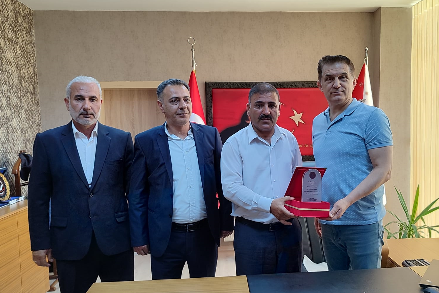 DUMFED’ten Müdür Dere’ye destek