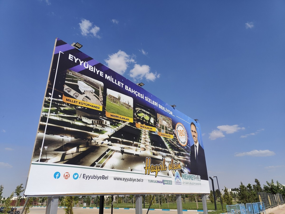 Şanlıurfalılar artık millet bahçesinde buluşacak