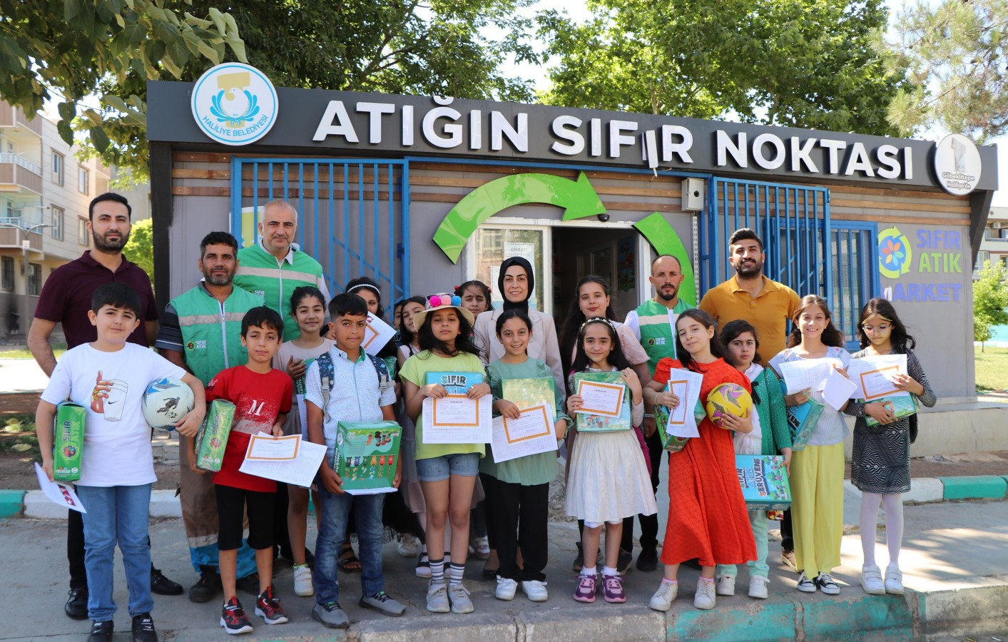 Haliliye belediyesi öğrencileri unutmadı