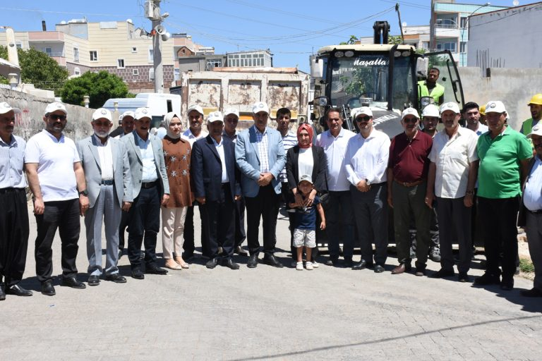 Hilvan'da doğalgaz çalışmaları başladı