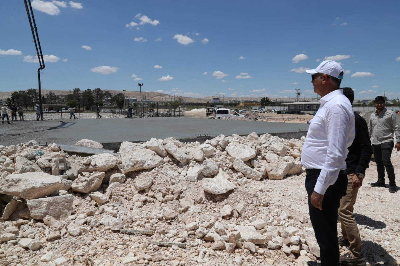 Eyyübiye'de bir kalıcı hizmetin daha temeli atıldı
