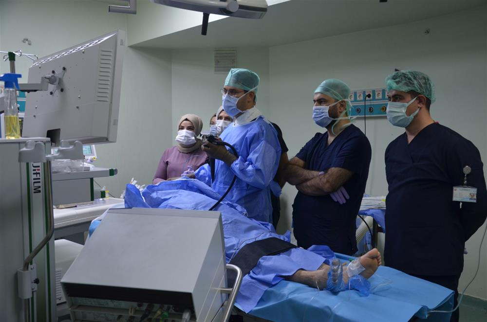 Şanlıurfa'da bir ilk akalazya hastalığı tedavi edildi