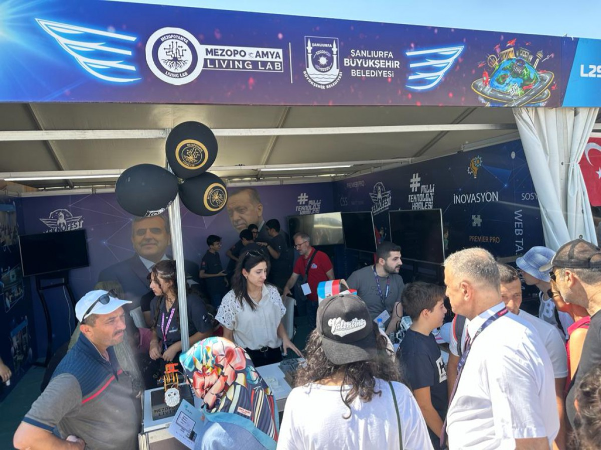 Mezopotamya Living Lap Ekibi Teknofestte yerini aldı