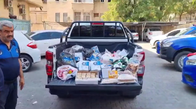 Şanlıurfa'da denetim çok sayıda ürün imha edildi