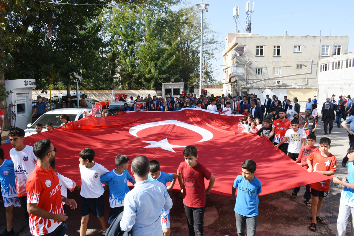 Hilvan’da Cumhuriyet’in 100. Yıl etkinlikleri düzenlendi