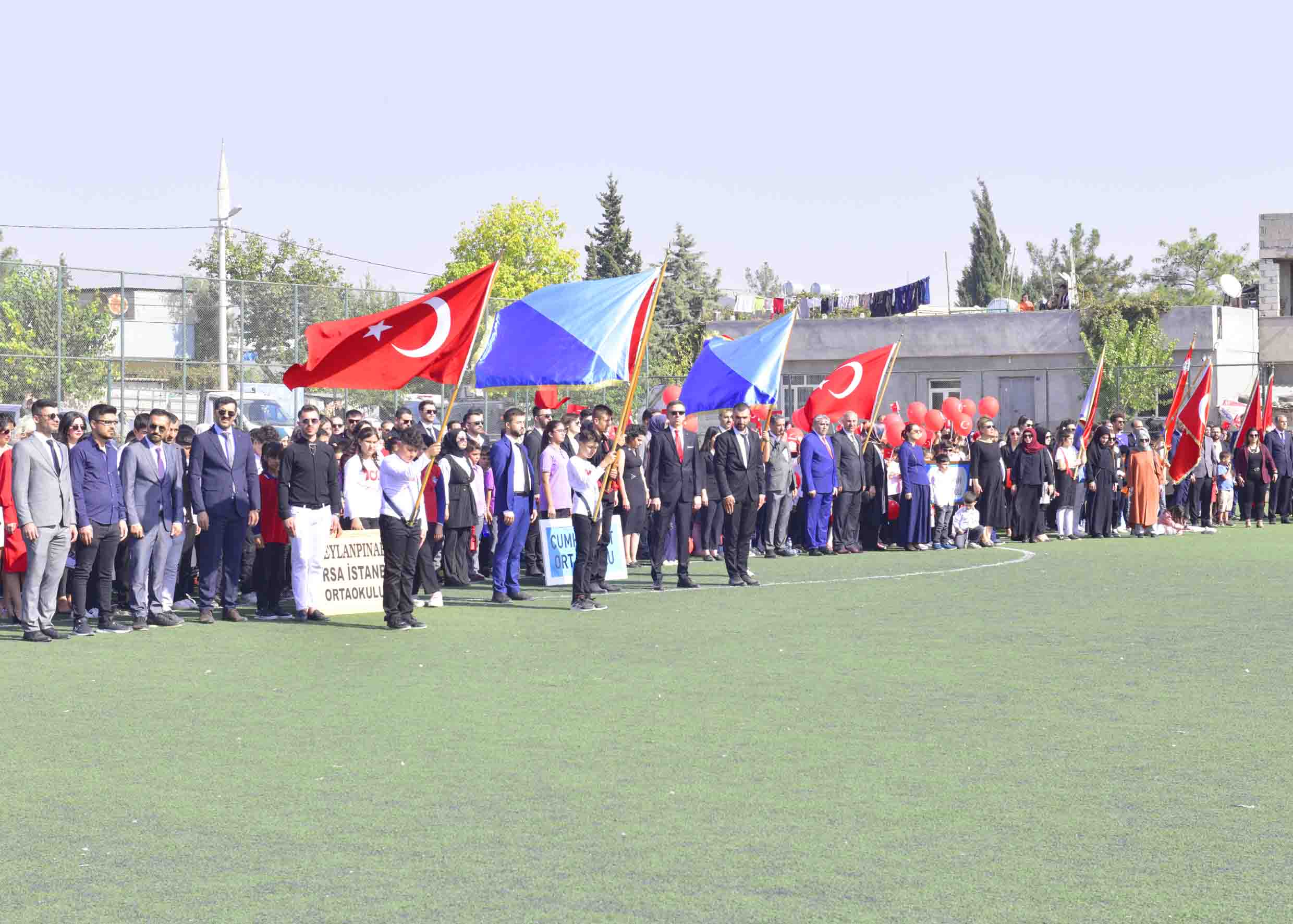 Ceylanpınar'da Cumhuriyet coşkuyla kutlandı